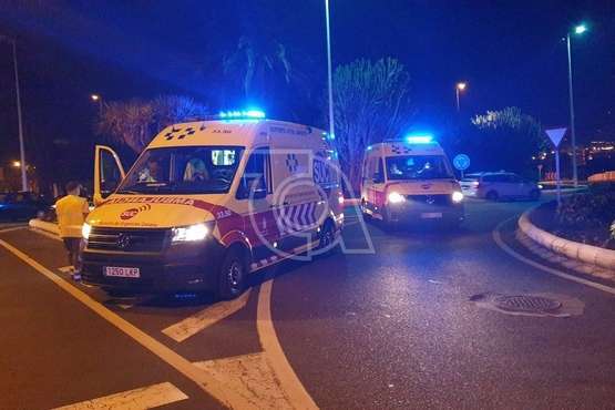 Atropello doble en un paseo de peatones del casco urbano de Telde/TA.